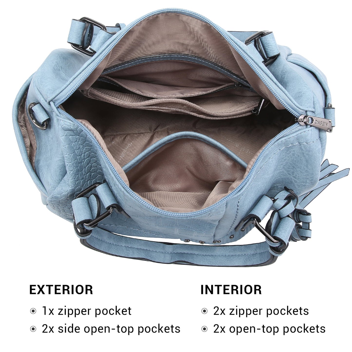 Soft Leather Barrel Bag