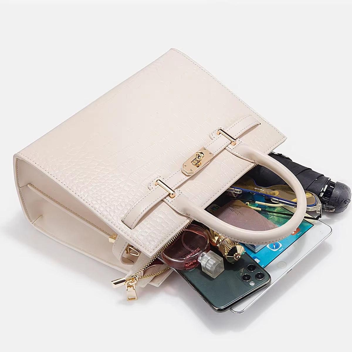 Chic and Spacious Mother's Day Handbag - Stylish 2024 Crossbody Bag for the Modern Mom