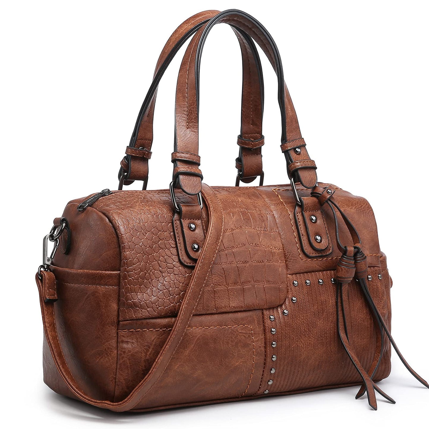 Soft Leather Barrel Bag