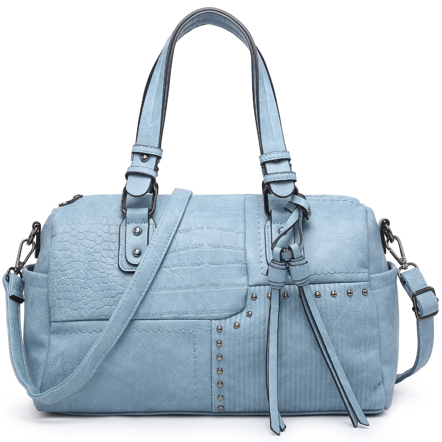 Soft Leather Barrel Bag